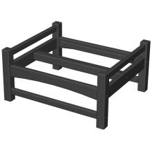 Poly-Wood Club Recycled Plastic Wood Ottoman