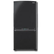 Samsung 19 Cu Ft. Black Bottom Freezer Drawer Refrigerator With Power Frz/Cool, Alarm