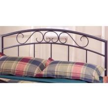 Hillsdale Wendell Textured Black Metal Headboard Without Frame - Full/Queen