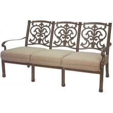 Darlee Santa Barbara Cast Aluminum Patio Sofa