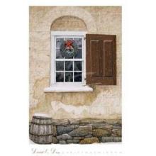 Christmas Window Poster Print