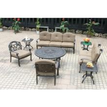 Cast Shadows Cast Aluminum Patio Lounge Set - Standard Cushion(s)s