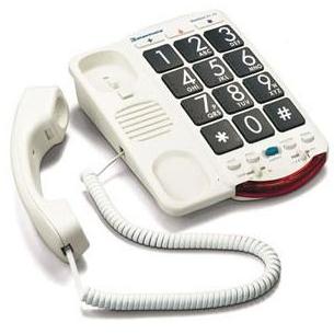 Clarity Amplified Big Button Phone Black Keys