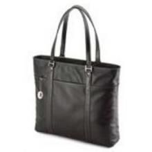 Mobile Edge Leather Tech Tote Black