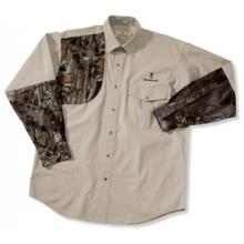 Browning Prairie Canvas Shirt, Prairie Canvas Shirt Dark Khaki/MONBU, L