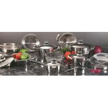 Stainless Steel Cookware Set - 22 Pc
