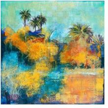 Tropical Evening I Poster Print