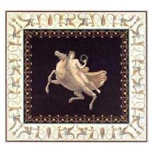 Murals -Horse & Rider With Vine Poster Print
