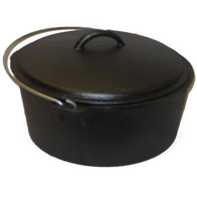 Seasoned Cast Iron Dutch Oven 4.5 Qt.