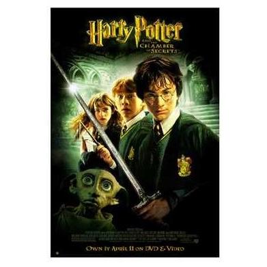 Harry Potter And The Chamber Of Secrets Poster Print