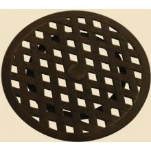 Alfresco Home Weave 21 Inch Lazy Susan - Antique Topaz