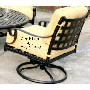 Alfresco Home Chateau DS Swivel Rocker Frame-AZ