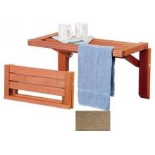A&B Accessories Recycled Plastic Spa Folding Table - 48 Inch Beige