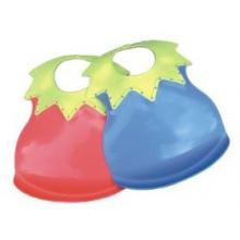 Harlequin Soft Bib Color: Blue