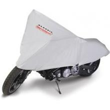 MotoGear Motorcycle Half Cover Cruiser (Silver)