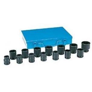 Grey Pneumatic 14 Piece 3 4 Inch Drive Standard Length Fractional Impact Socket Set by Grey Pneumatic