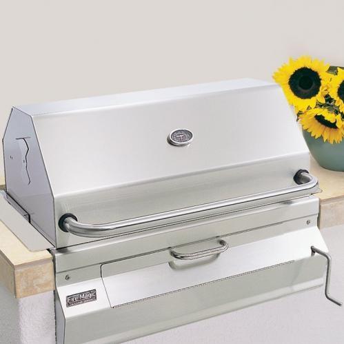 Fire Magic Charcoal Grills 24 Inch Legacy Smoker Grill - Built In