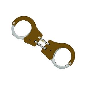 ASP Hinge Handcuffs, Hinge Handcuffs (Brown)