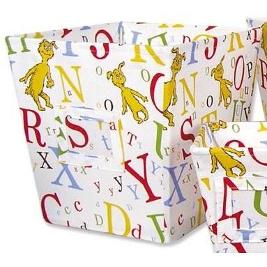 Dr Seuss ABC Medium Fabric Bin