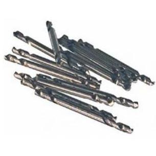 Astro Pneumatic 1/8 Inch Stubby Double Ended Drill Bits - 12 Pack