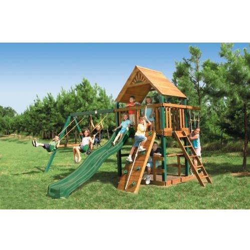Gorilla Playsets Blue Ridge Chateau Swing Set