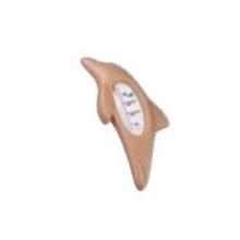 Dolphin Bath Thermometer Color: Pink