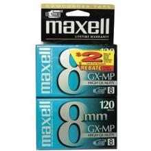 8MM METAL PARTICLE VIDEO TAPES (2 PK)