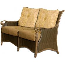 Shade Trends Bella Vista Loveseat With Forest Green Fabric