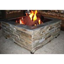 FireScapes The Virginian Square Outdoor Fire Pit / Fireplace - Natural Gas