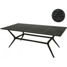 Windham Castings Metro Classic Dining Table With 40x80 Inch Metro Classic Table, Black