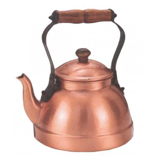 Old Dutch Satin Finish Copper Tea Kettle