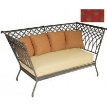 Windham Castings Provence Salon Day Bed Cushion , Polka Chili LX