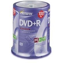 Memorex DVD R 100PK 16X SPINDLE