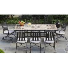 Alfresco Home Basilica Wrought Iron Dining Set