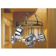 Innova Classicor Wrought Iron Semi-Circle Wall Mount Pot Rack