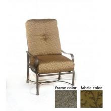 Barcelona Aluminum Deep Seating Lounge Chair With Scavo Bronze Frame And B0825 Fabric