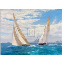 Australia II Tacks For The Line (LE) (Signed And Numbered) Poster Print