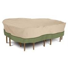 Classic Accessories Eco Oval/Rectangle Patio Table & Chair Set Cover - XL