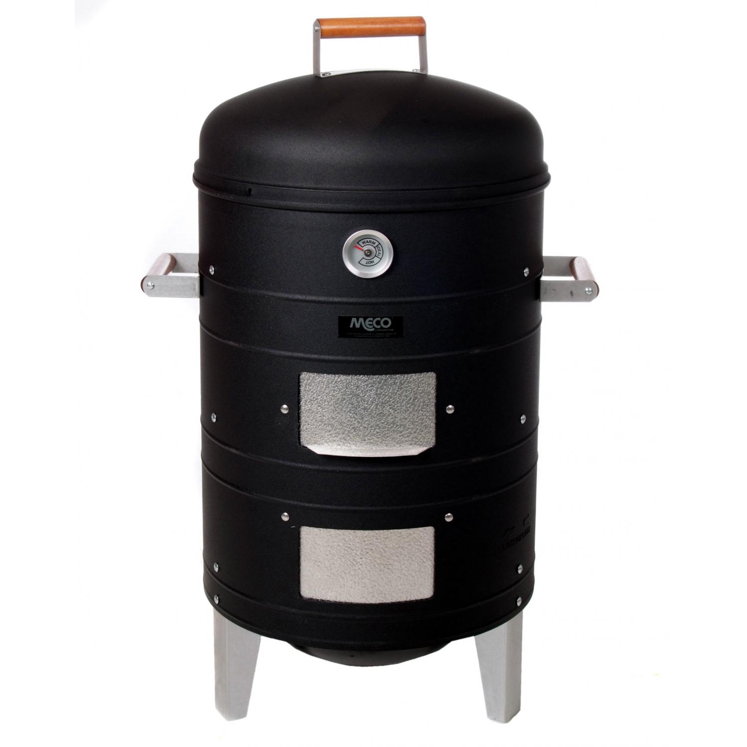 Meco Charcoal Water Vertical Bbq Meat Smoker Black 5023i eBay
