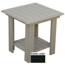 Eagle One Recycled Plastic Lexington End Table - Black