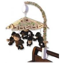 Musical Crib Mobile - Jungle Jam