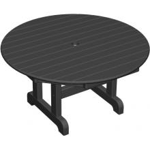 Poly-Wood Recycled Plastic Wood Conversational Table - 36 Inch Round