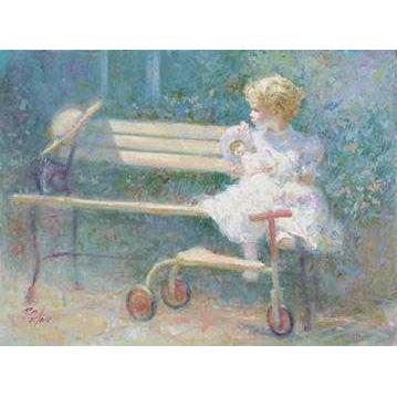The Antique Doll Poster Print
