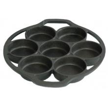 Cast Iron Drop Biscuit Pan - 7 Hole