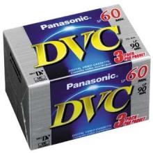 Panasonic Consumer Digital Tape Three Pack