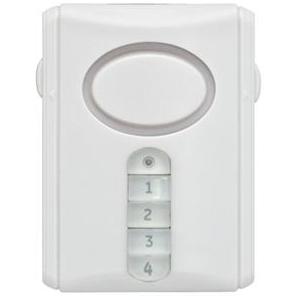 WIRELESS ALARM WITH PROGRAMMABLE KEYPAD