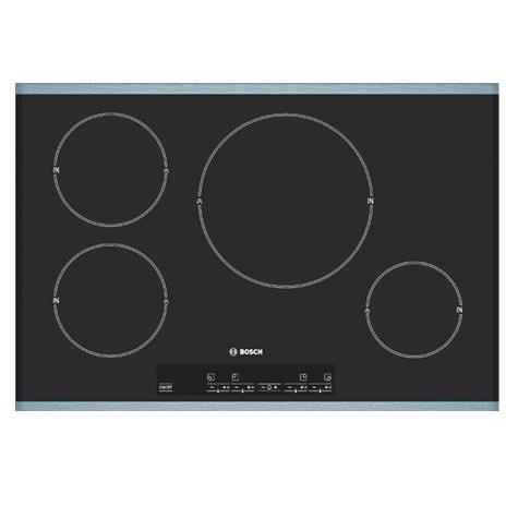 Bosch NIT Induction Cooktop Series NIT8053UC 30" Induction Cooktop with 4 Cooking Zones, Touch Control with 17 Power Levels, Child Lock and Automatic