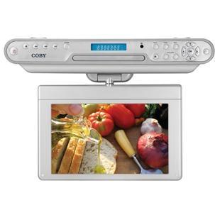 10 Inch UNDER-CABINET LCD TV DVD COMBINATION WITH RADIO by COBY