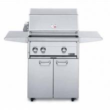 Lynx Gas Grills 27 Inch Propane Gas Grill On Cart With Rotisserie L27FR-2-LP