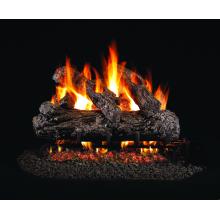 Rustic Oak Peterson Real Fyre Vented Log Set